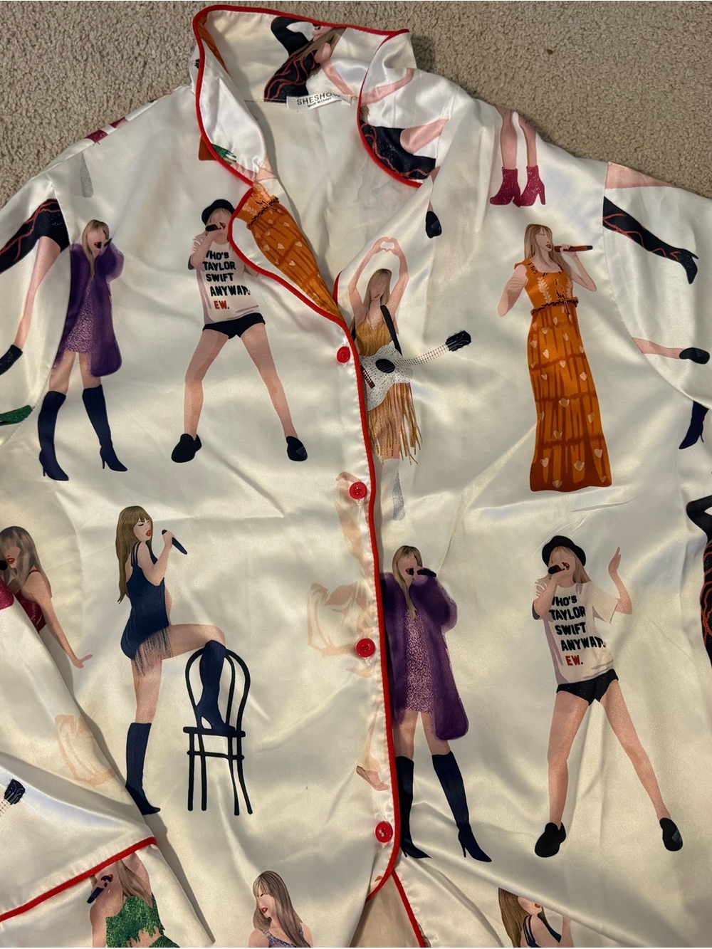 Taylor Swift pajama shirt